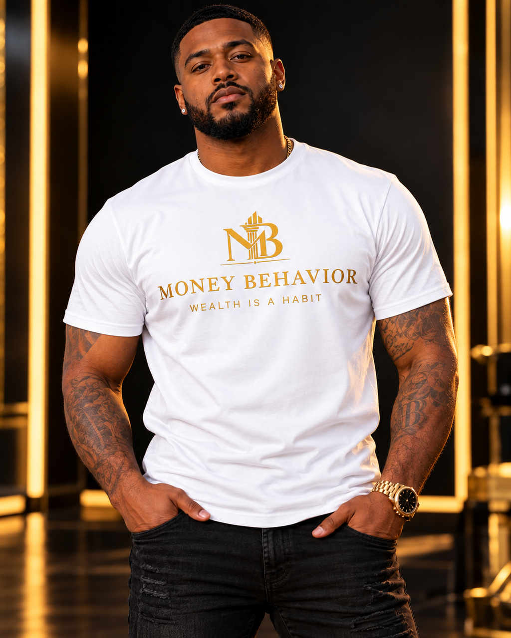 Money Behavior Signature Heavyweight Tee
