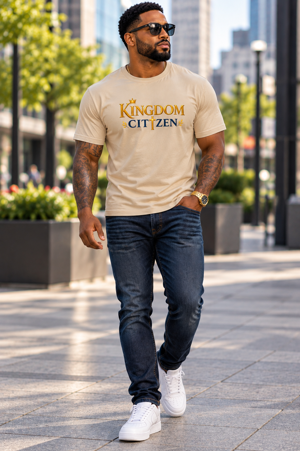 Kingdom Citizen Christian T-Shirt | Faith-Based Unisex Graphic Tee
