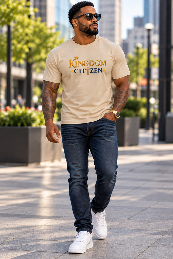 Kingdom Citizen Christian T-Shirt | Faith-Based Unisex Graphic Tee