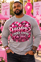 Hope Looks Good on You — Breast Cancer Awareness Tee